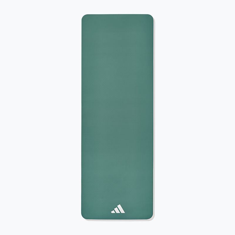 adidas Килимче за йога 8 мм сурово зелено 3