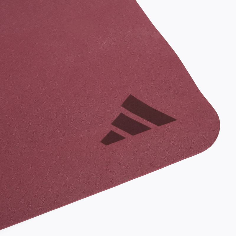 Постелка за йога adidas Premium Yoga 5mm mystery ruby 3