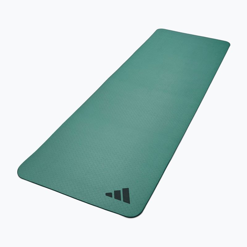 Постелка за йога adidas Premium Yoga 5mm raw green 2