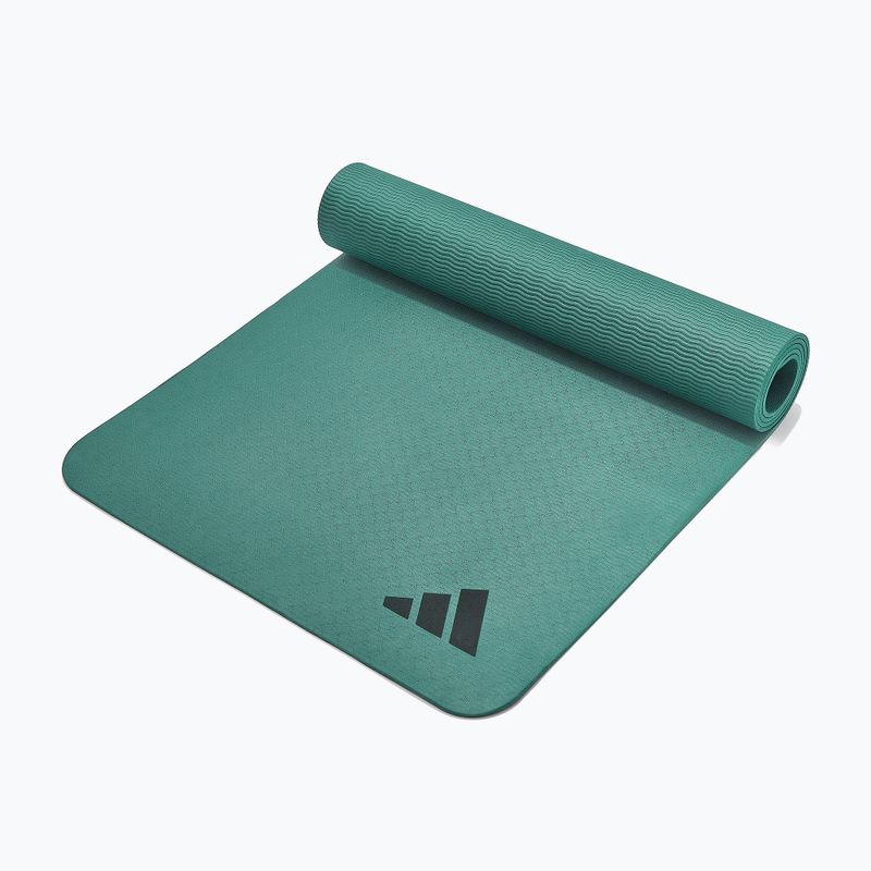 Постелка за йога adidas Premium Yoga 5mm raw green 4