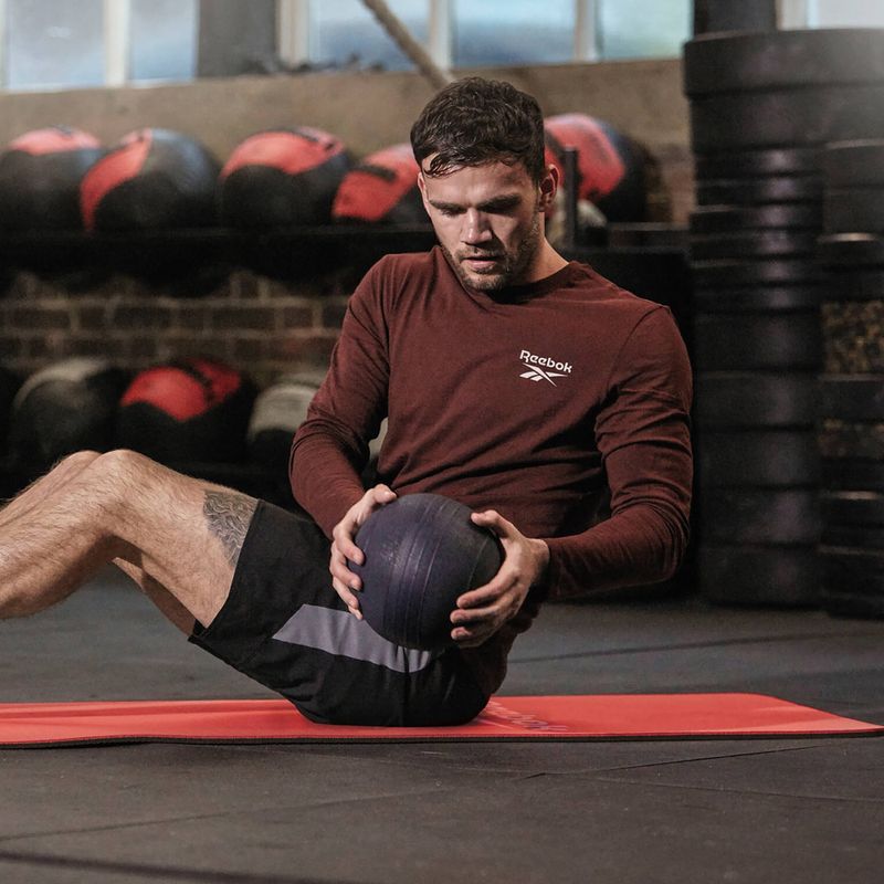 Фитнес постелка Reebok червена RSMT-40030 4