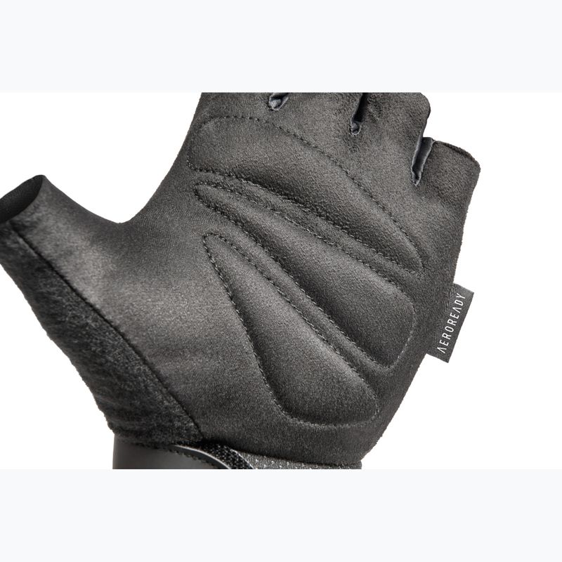 adidas Essential Регулируеми тренировъчни ръкавици черно/червено 2