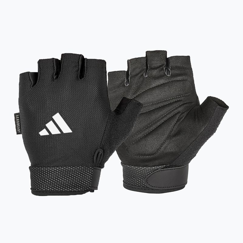 adidas Essential Регулируеми тренировъчни ръкавици черно/бяло