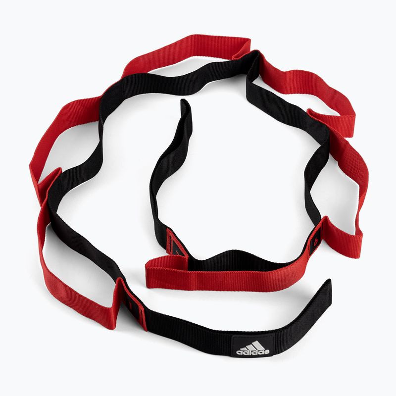 Колан за упражнения adidas черен/червен ADTB-10608 2