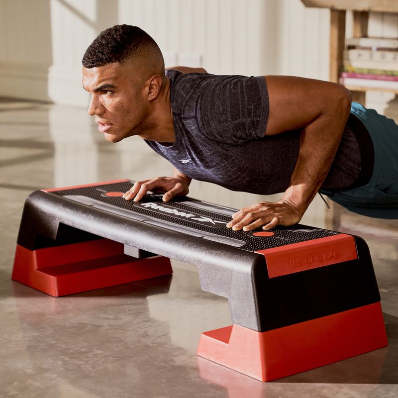 Степ платформа Reebok The Original + bluetooth red 8