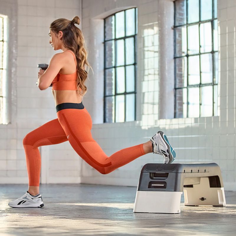 Мултифункционална степ платформа Reebok Deck white 16