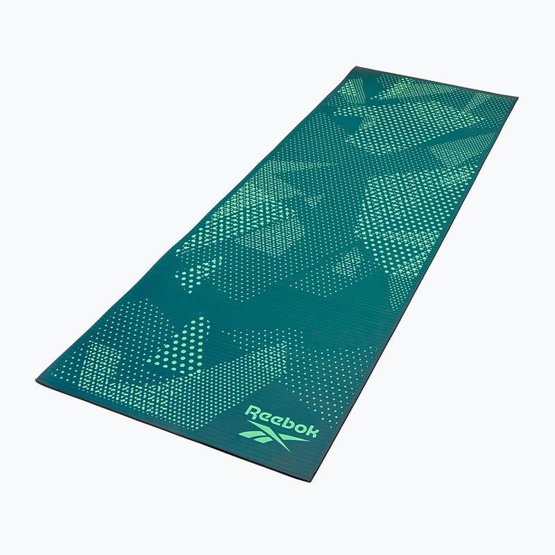 Постелка за йога Reebok RAMT-12236GN green