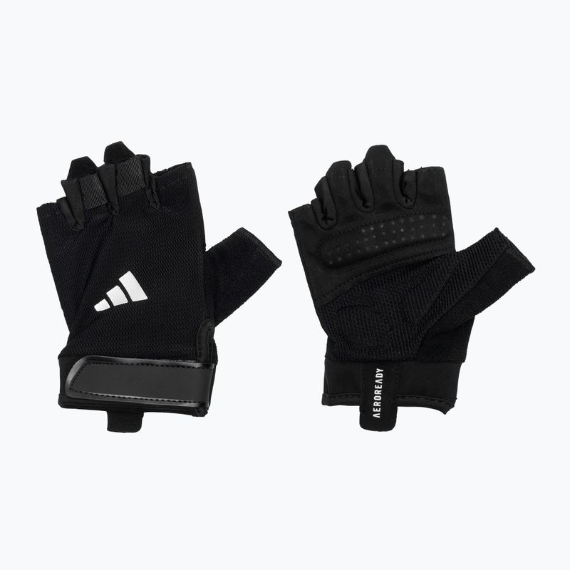 adidas Essential Тренировъчни ръкавици черно/бяло