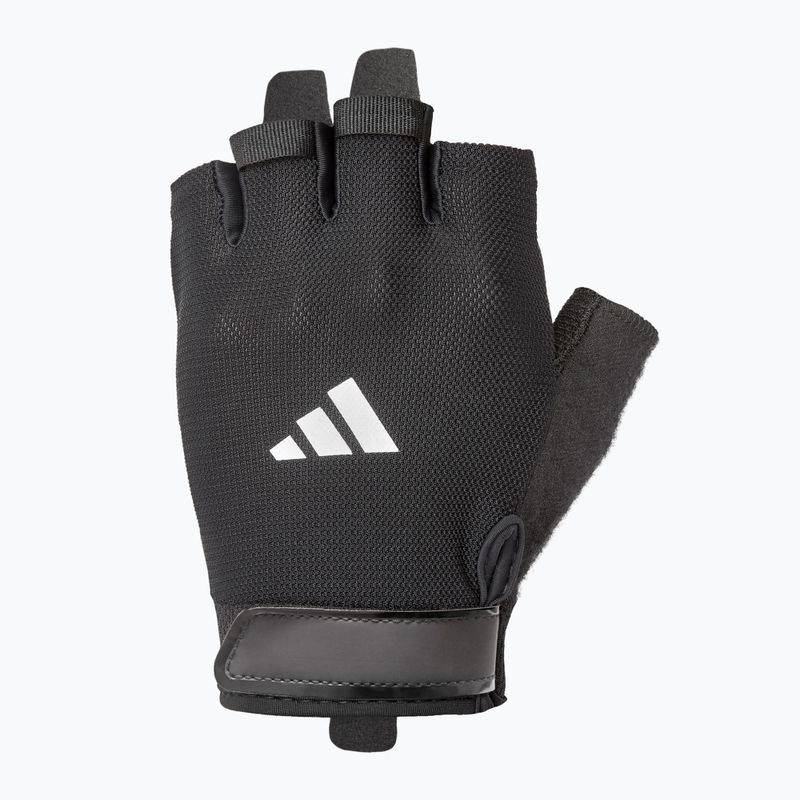 adidas Essential Тренировъчни ръкавици черно/бяло 2