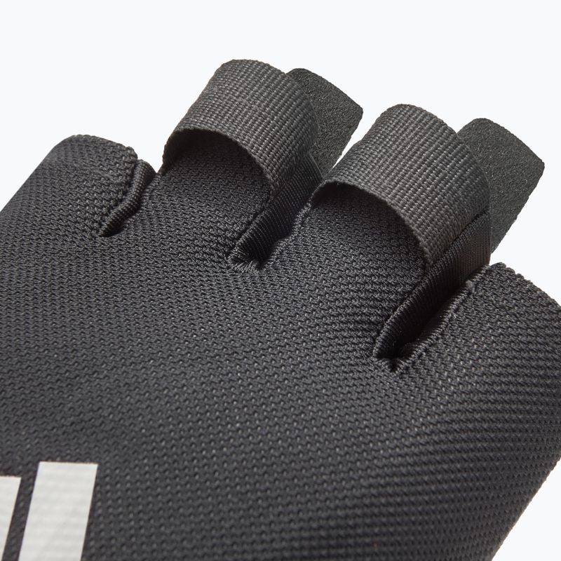 adidas Essential Тренировъчни ръкавици черно/бяло 5