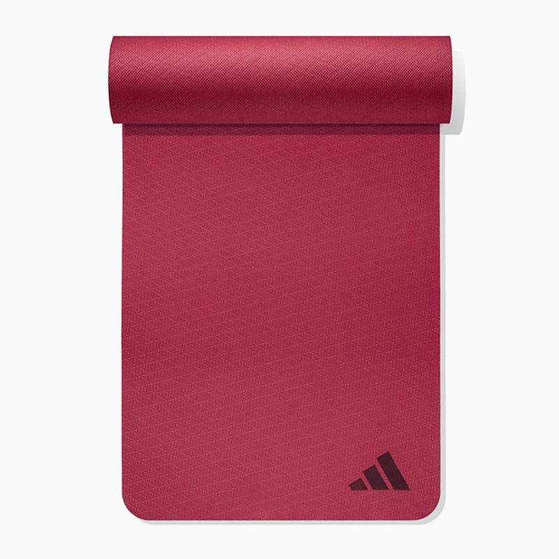 adidas Килимче за йога 6 мм колективно бордо 3