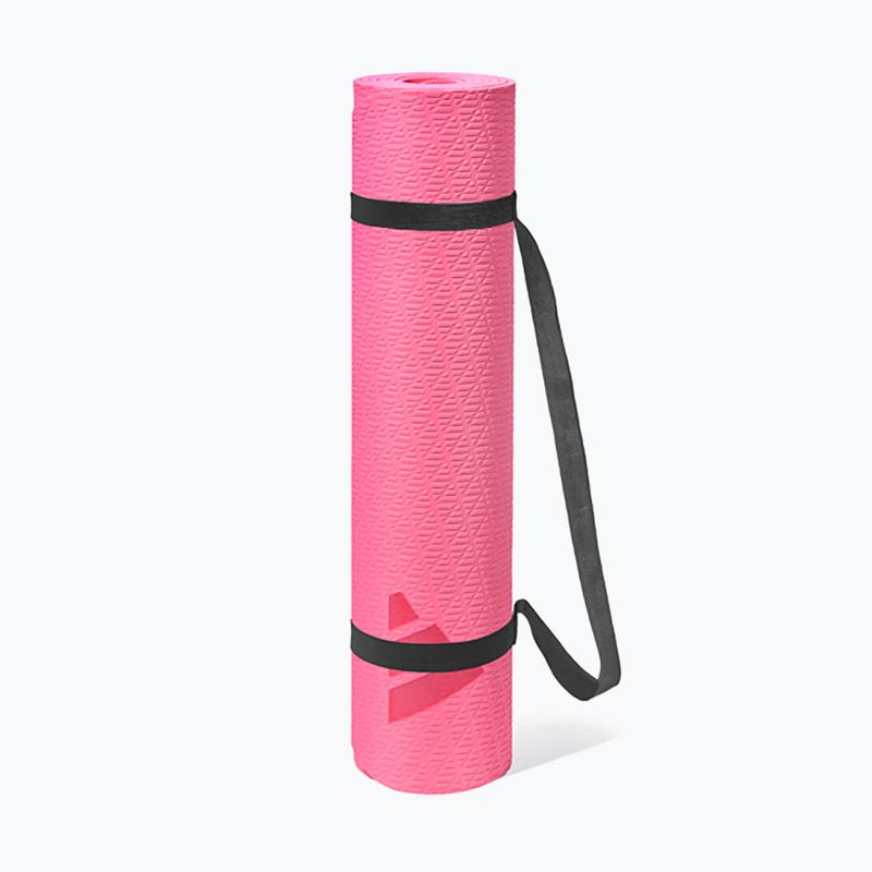 Постелка за фитнес adidas Yoga 6 mm pink fusion 6