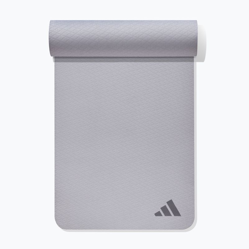 Постелка за фитнес adidas Yoga 6 mm silver/violet 4