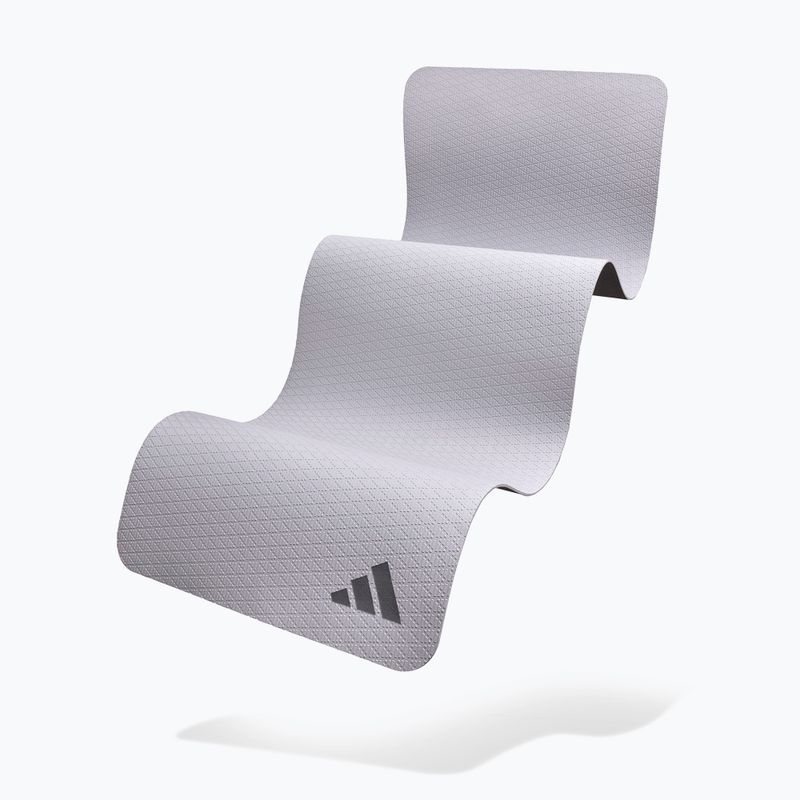 Постелка за фитнес adidas Yoga 6 mm silver/violet 5