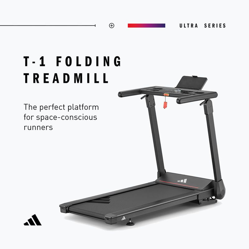 Пътека за бягане аdidas T-1 Folding Treadmill black 16