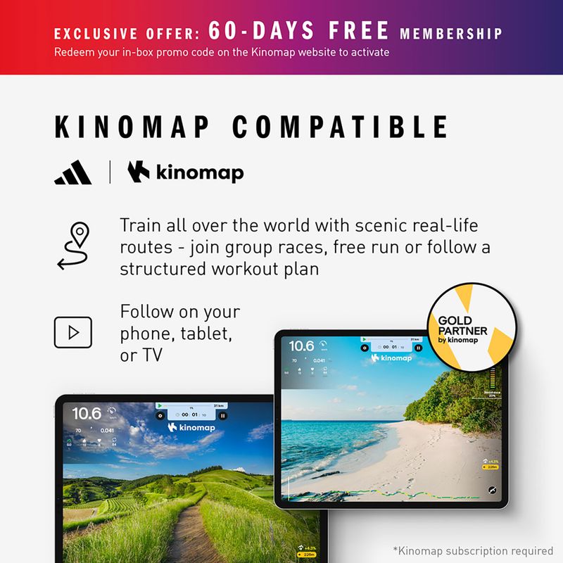 Електрическа пътека adidas T-1 Folding Treadmill черна 18