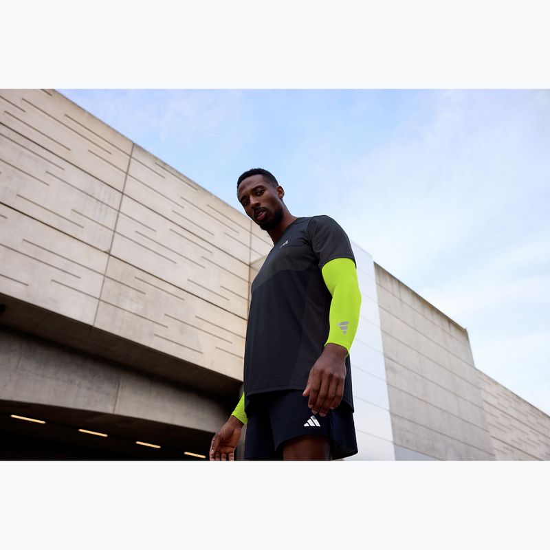 Компресионни ръкави adidas Climacool Compression Arm Sleeves lucid lemon 7