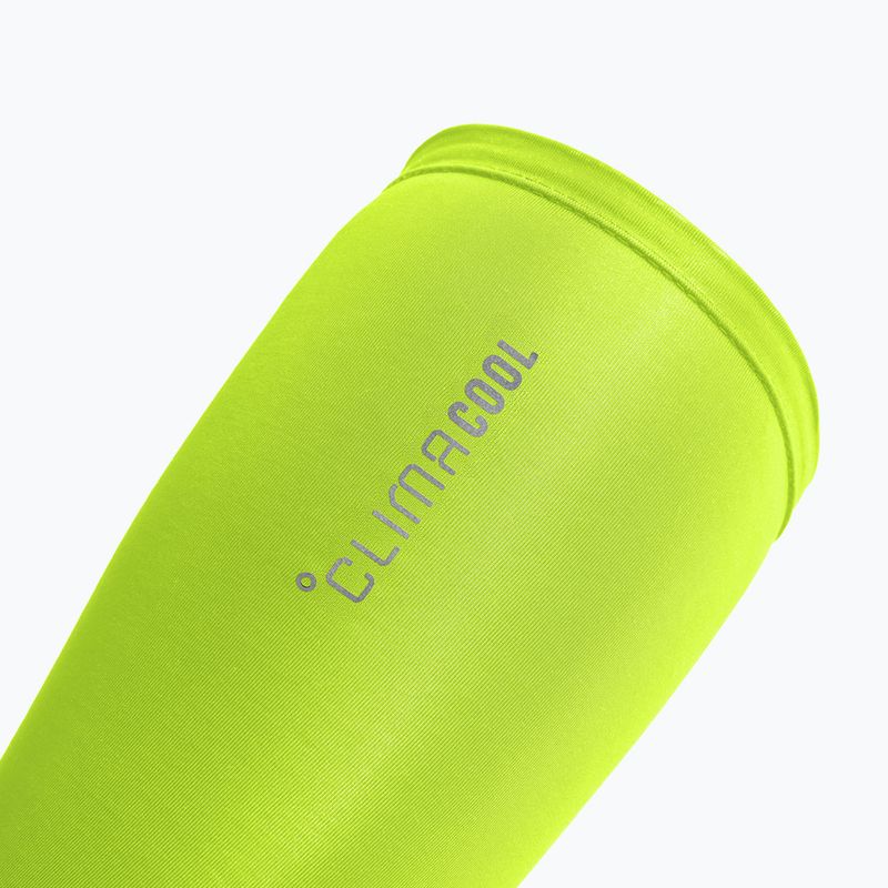 Компресионни превръзки за прасец adidas Climacool Compression Calf Sleeves lucid lemon 3