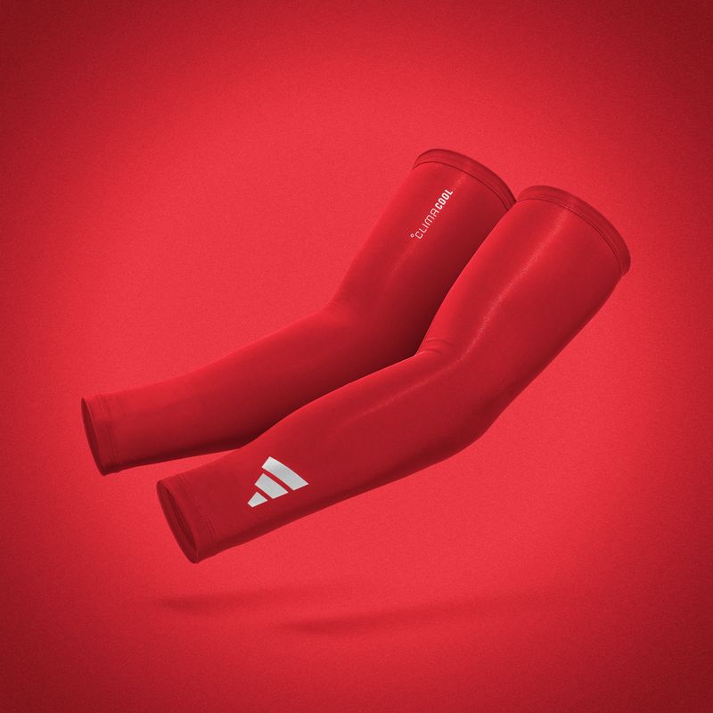 Компресионни ръкави adidas Climacool Compression Arm Sleeves red 5