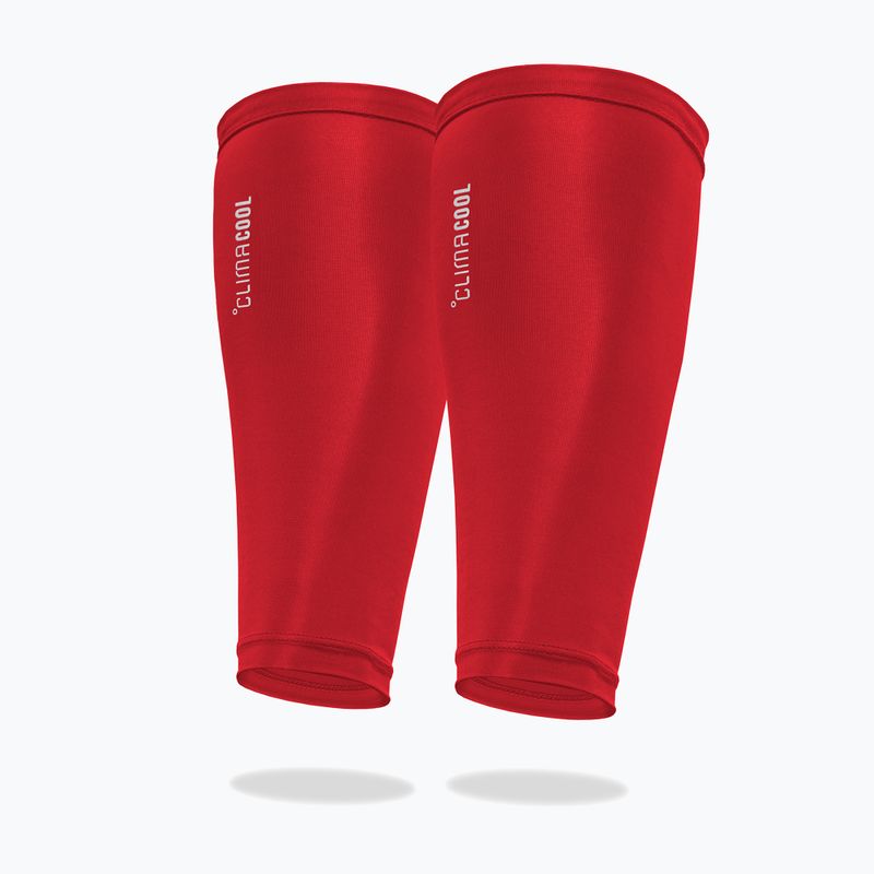 Компресионни превръзки за прасец adidas Climacool Compression Calf Sleeves true red 2