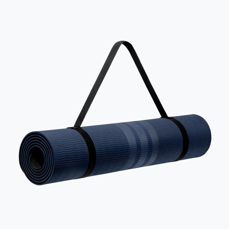 Постелка за йога adidas Double Sided Yoga dark blue 9