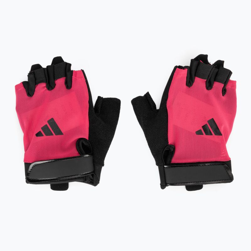 Тренировъчни ръкавици adidas Essential Training pink mesh 2