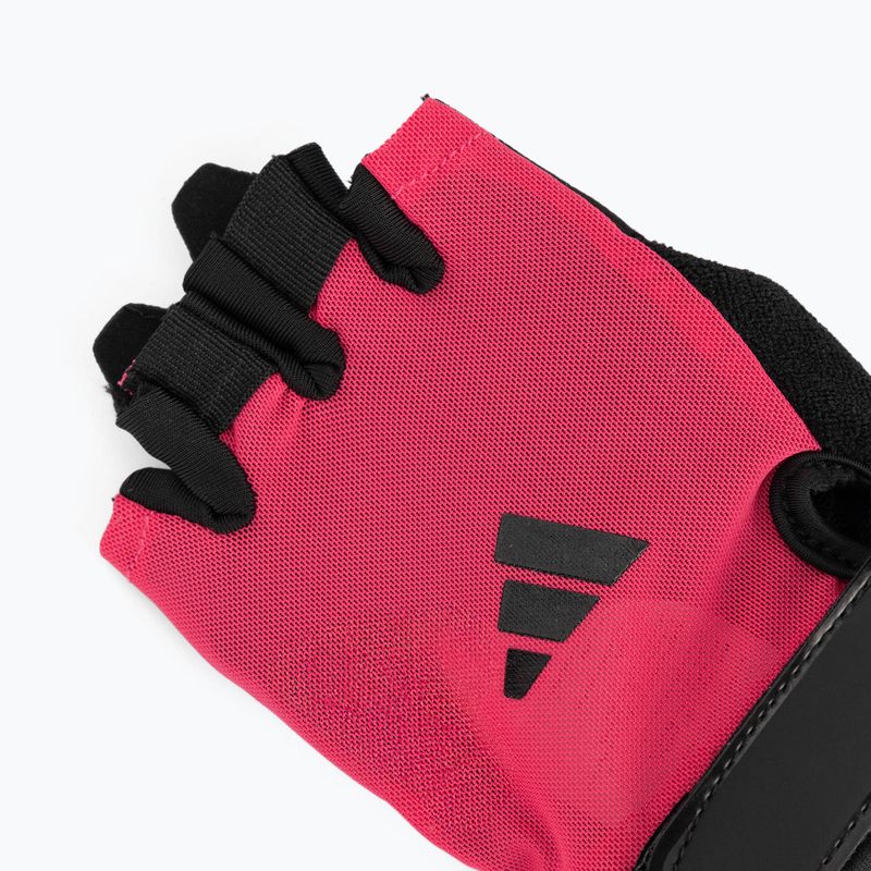 Тренировъчни ръкавици adidas Essential Training pink mesh 4