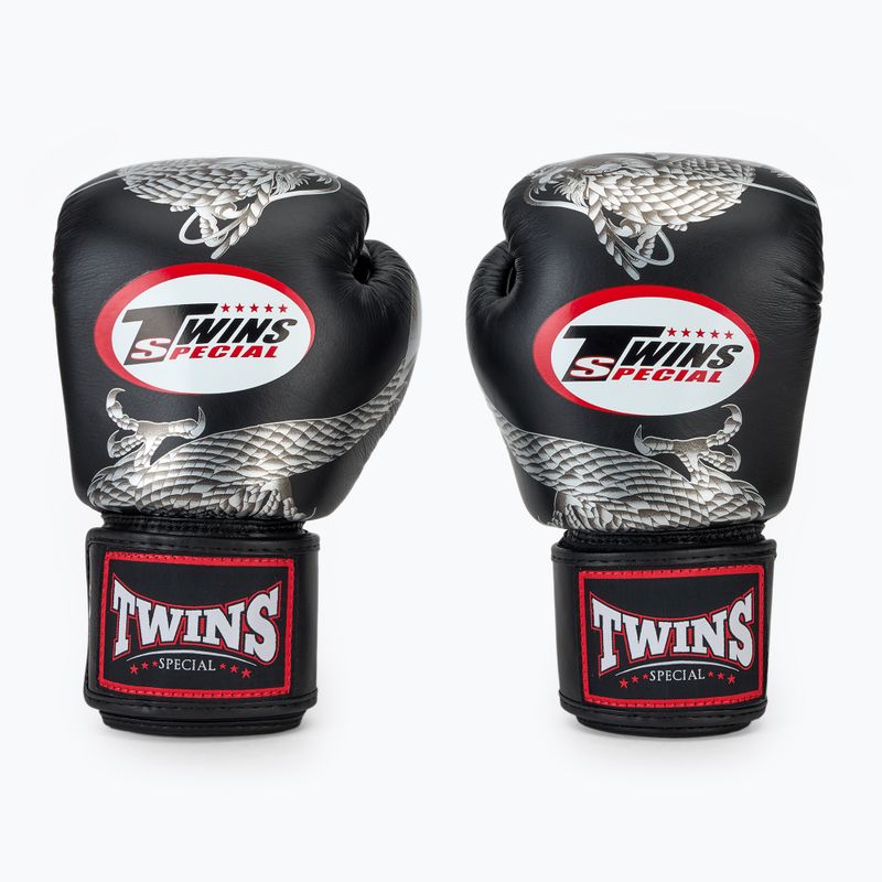 Боксови ръкавици Twins Special FBGVL3-23 Dragon silver