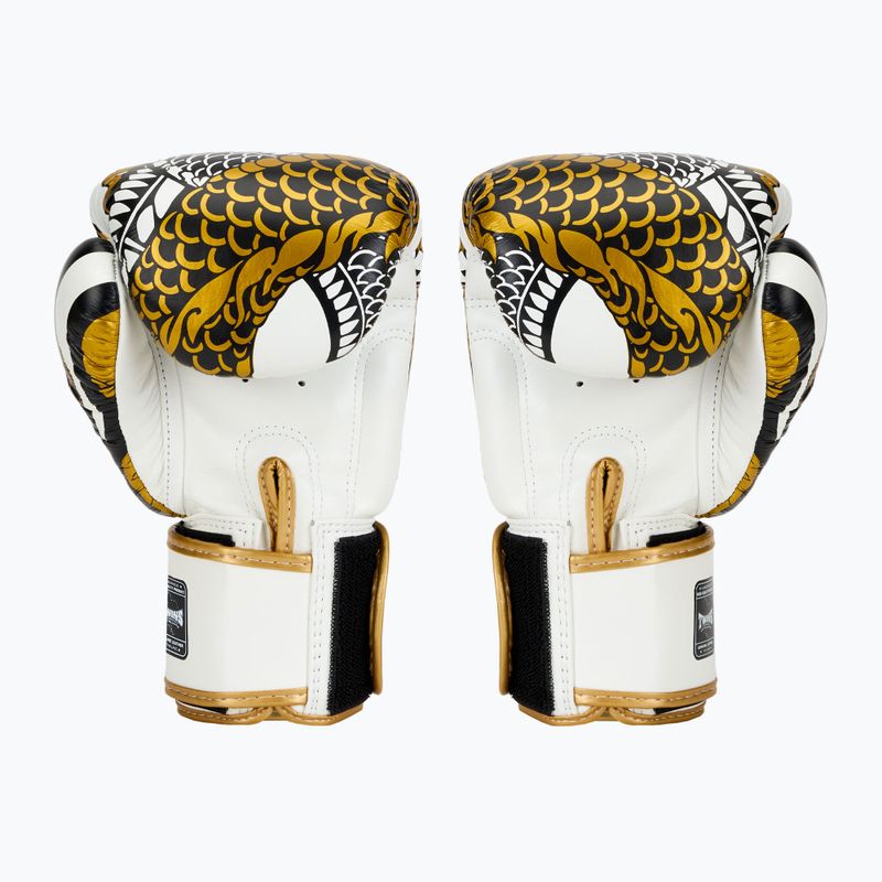 Боксови ръкавици Twins Special Fancy FBGVL3-52 white/gold 2