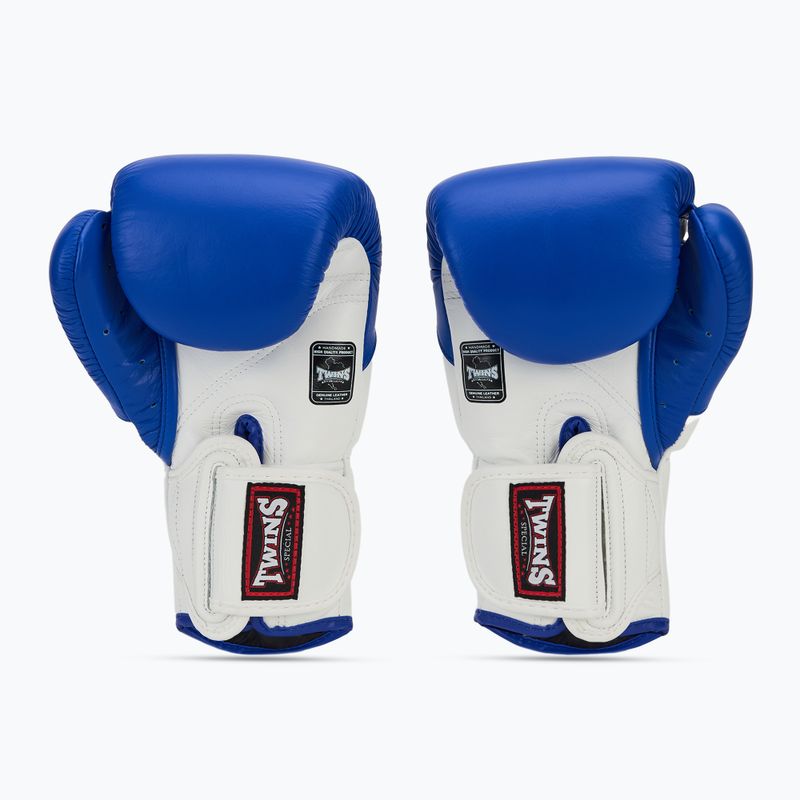 Боксови ръкавици Twins Special BGVL6 white/blue 2