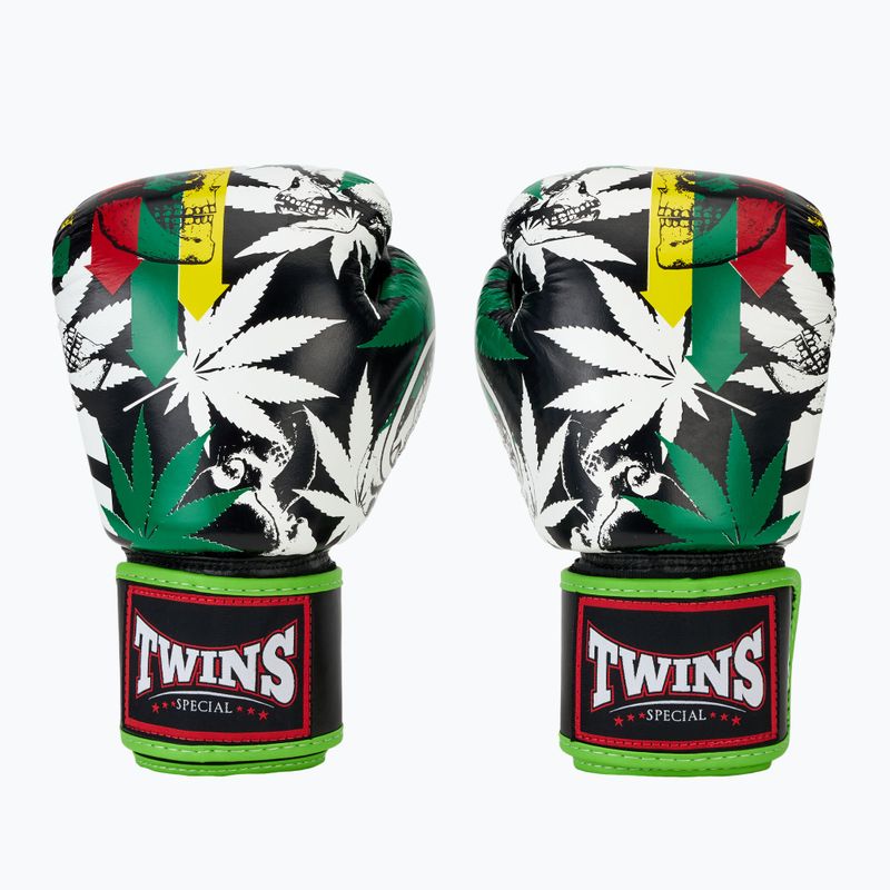 Боксови ръкавици Twins Special Fancy FBGVL3-54 Grass green/black