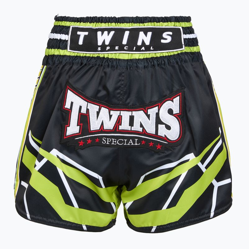 Тренировъчни шорти Twins Special Muay Thai Twins Racing black/yellow/white/red
