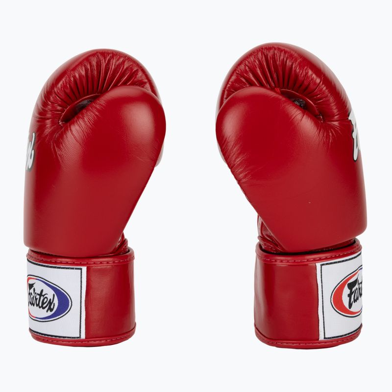 Боксови ръкавици Fairtex Universal "Tight-Fit" Design red 4