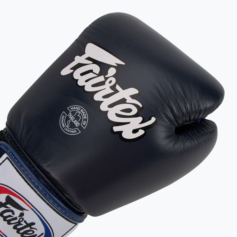 Боксови ръкавици Fairtex Universal "Tight-Fit" Design blue 5