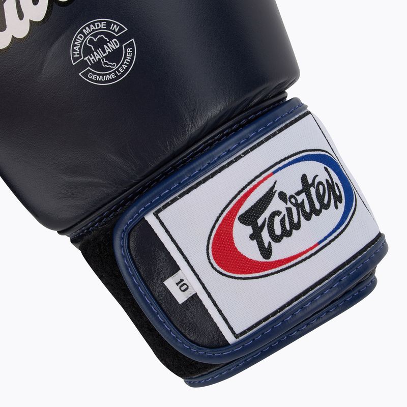 Боксови ръкавици Fairtex Universal "Tight-Fit" Design blue 6