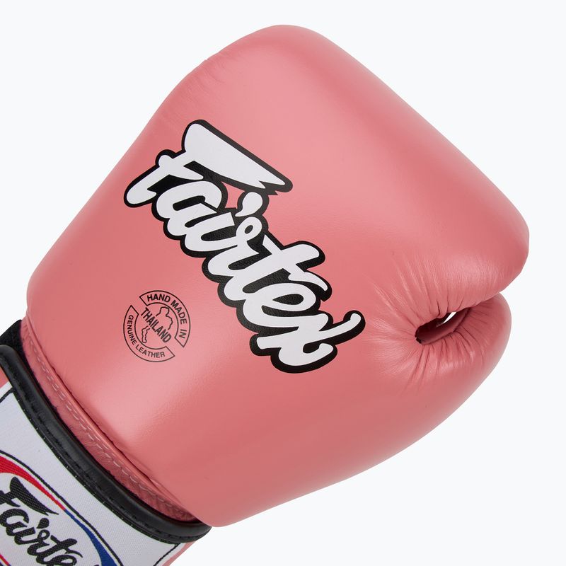 Боксови ръкавици Fairtex Universal "Tight-Fit" Design pink 5