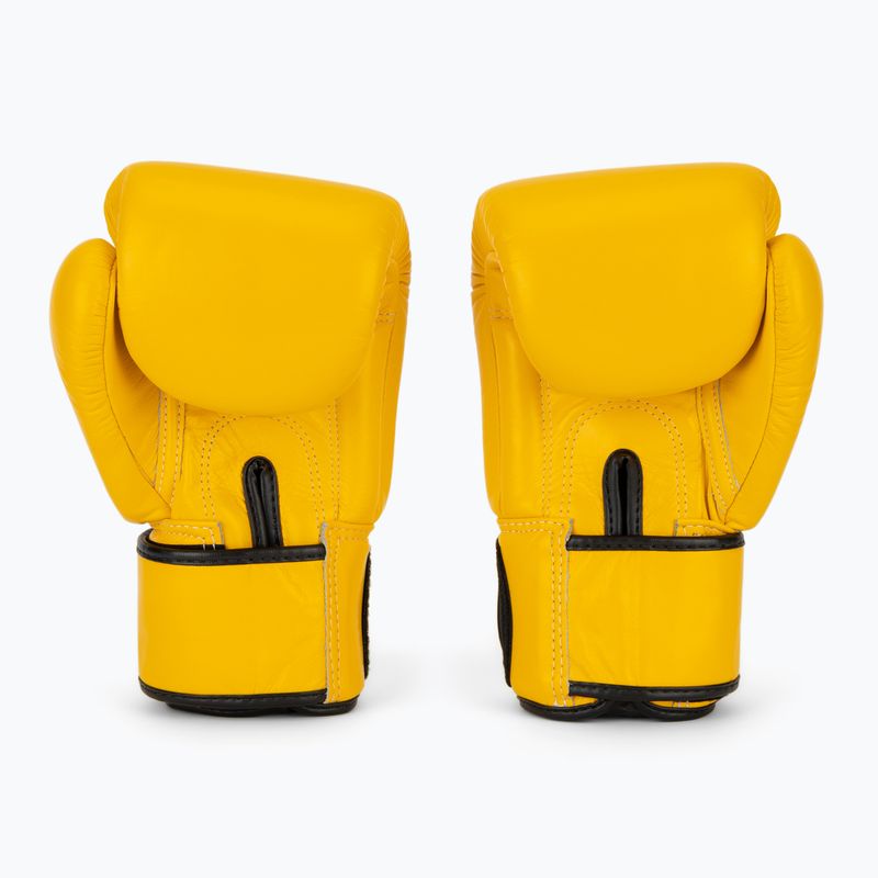 Боксови ръкавици Fairtex Universal "Tight-Fit" Design yellow 3