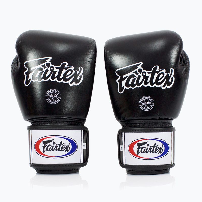 Fairtex Universal Дишащи черни боксови ръкавици
