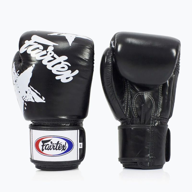 Боксови ръкавици Fairtex "Tight-Fit" Design-Nation Prints Collection black