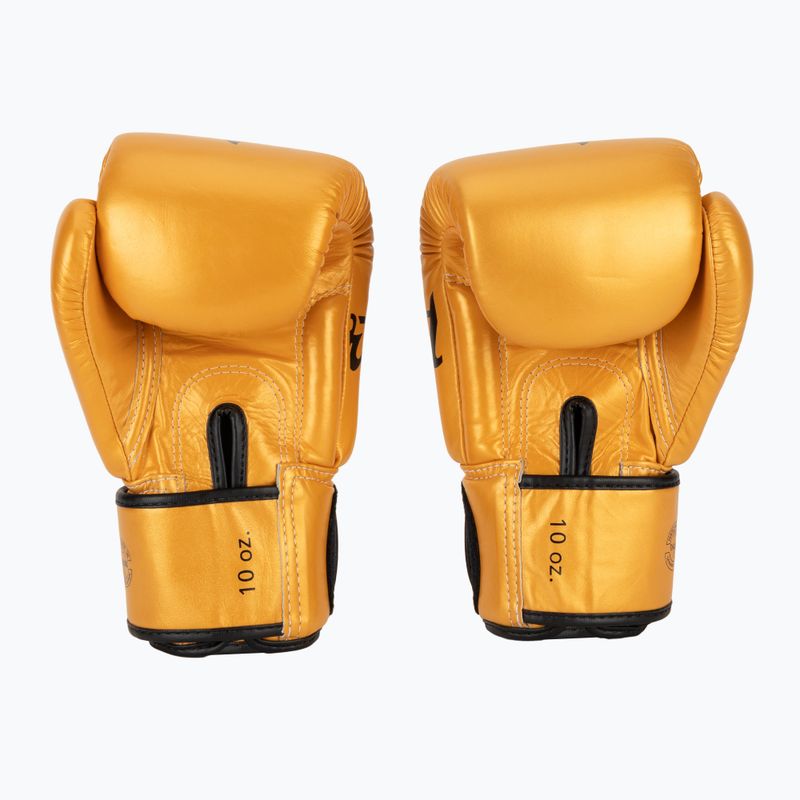 Боксови ръкавици Fairtex Universal „Tight-Fit“ Design Falcon gold 3