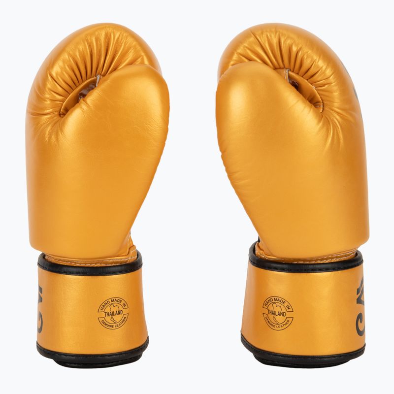 Боксови ръкавици Fairtex Universal „Tight-Fit“ Design Falcon gold 4
