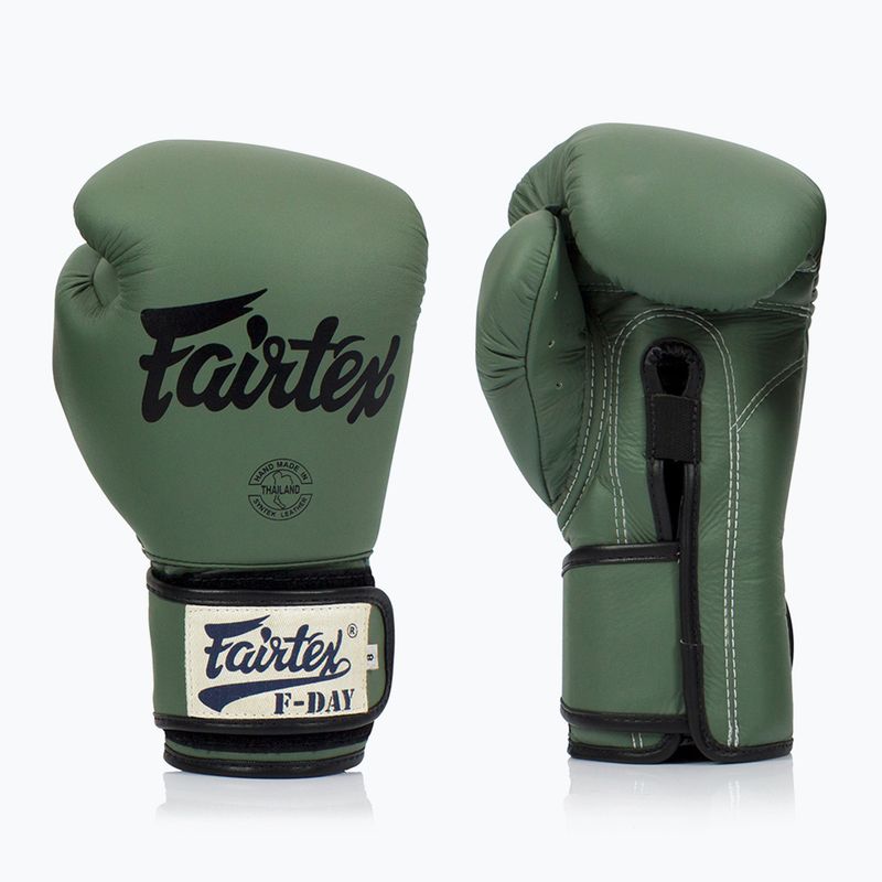 Боксови ръкавици Fairtex F-DAY Limited Edition pickle