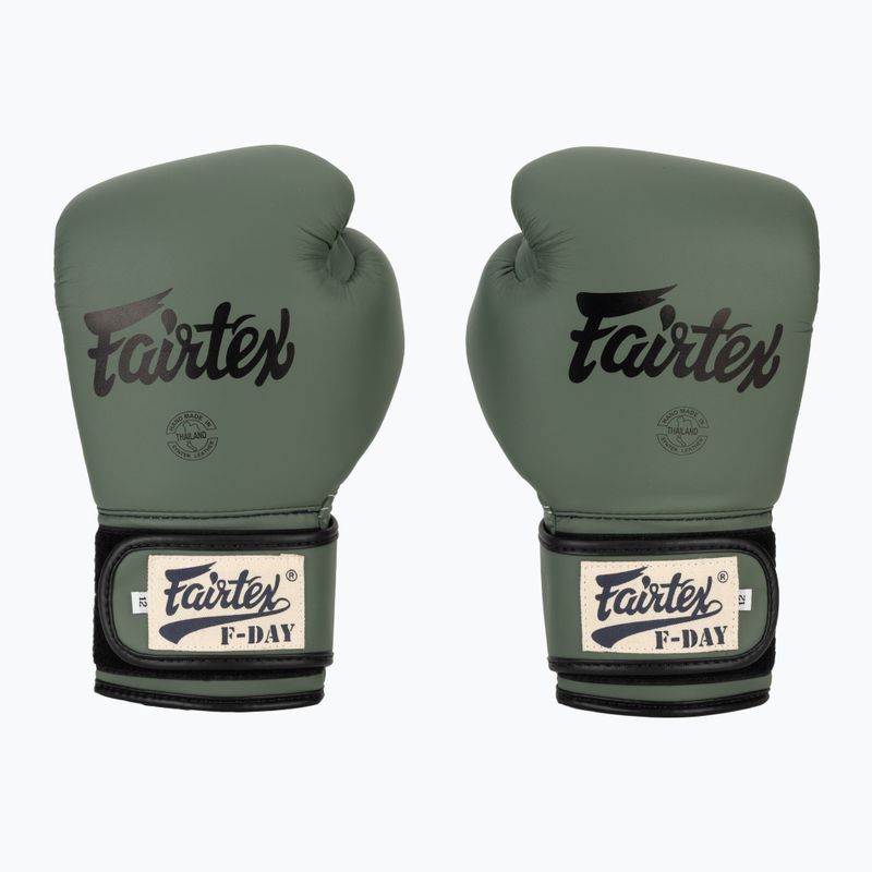 Боксови ръкавици Fairtex F-DAY Limited Edition pickle 2