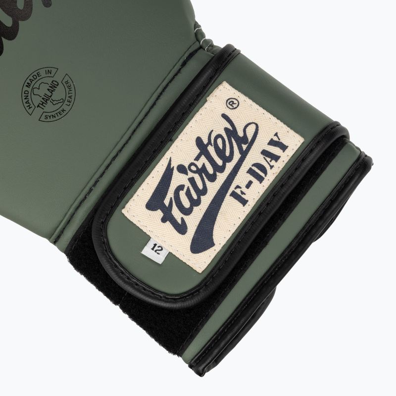 Боксови ръкавици Fairtex F-DAY Limited Edition pickle 6