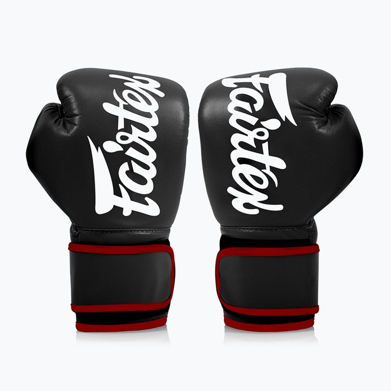 Боксови ръкавици Fairtex Microfiber black