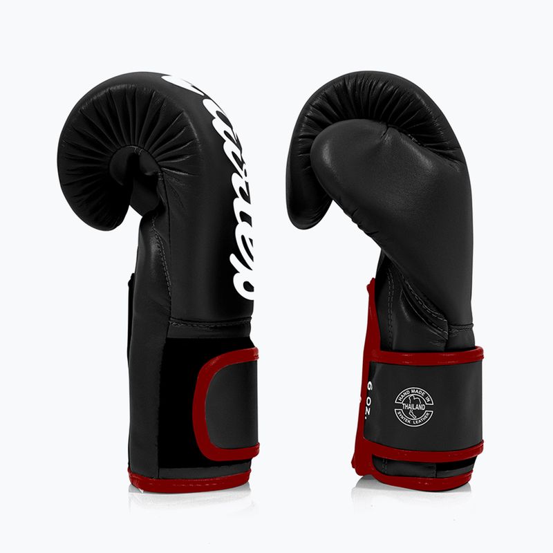 Боксови ръкавици Fairtex Microfiber black 3