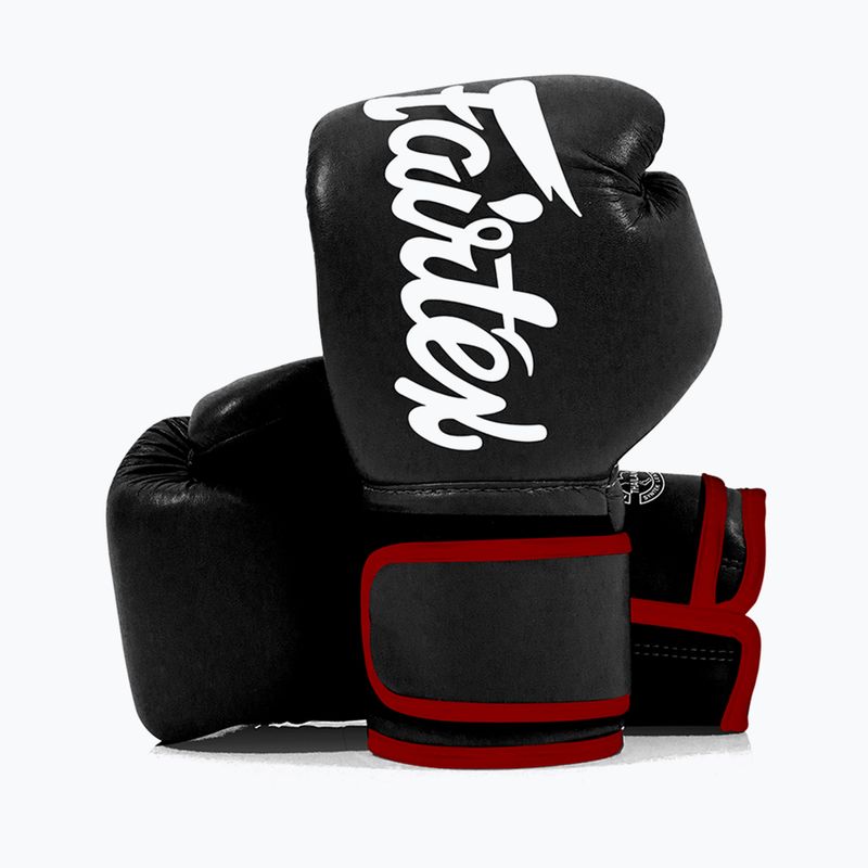 Боксови ръкавици Fairtex Microfiber black 4