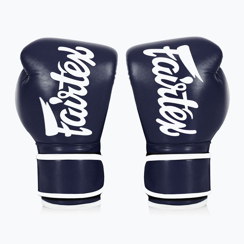 Боксови ръкавици Fairtex Microfiber blue