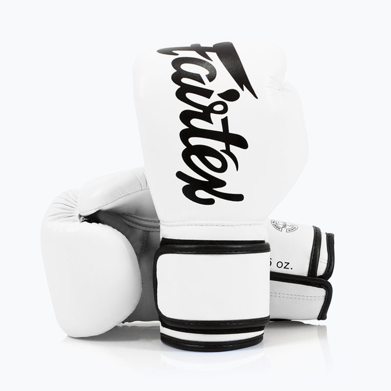 Боксови ръкавици Fairtex Microfiber white 4