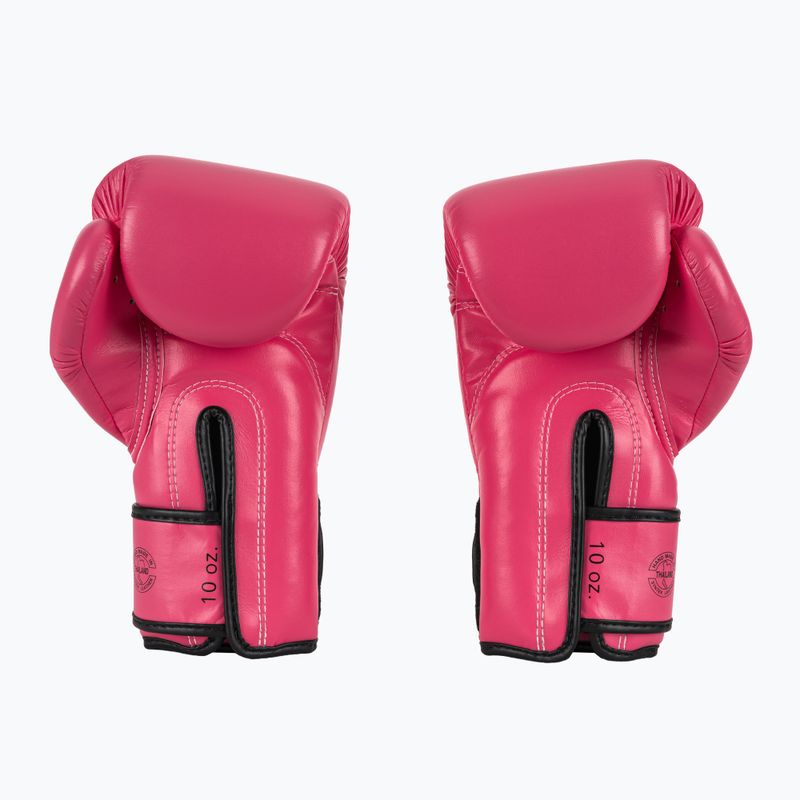 Боксови ръкавици Fairtex Microfiber pink/black 3